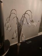 Zeer mooie schemerlamp zwaar rvs chroom, Ophalen of Verzenden, Zo goed als nieuw