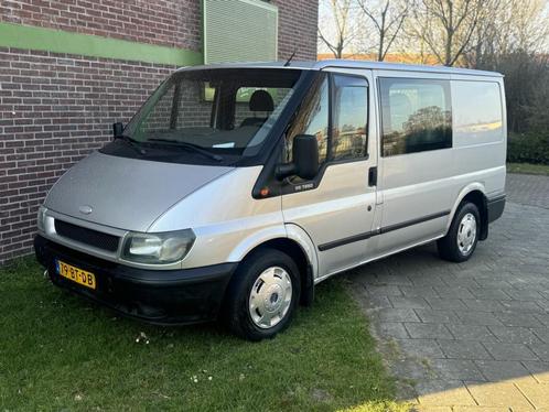 Ford Transit 260S 2.0TDdi B.Ed.DC 2005 Airco|DB-cabine|T-haa, Auto's, Bestelauto's, Bedrijf, ABS, Airbags, Airconditioning, Startonderbreker