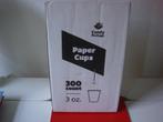 Bekers papieren  300 st., Ophalen, Nieuw