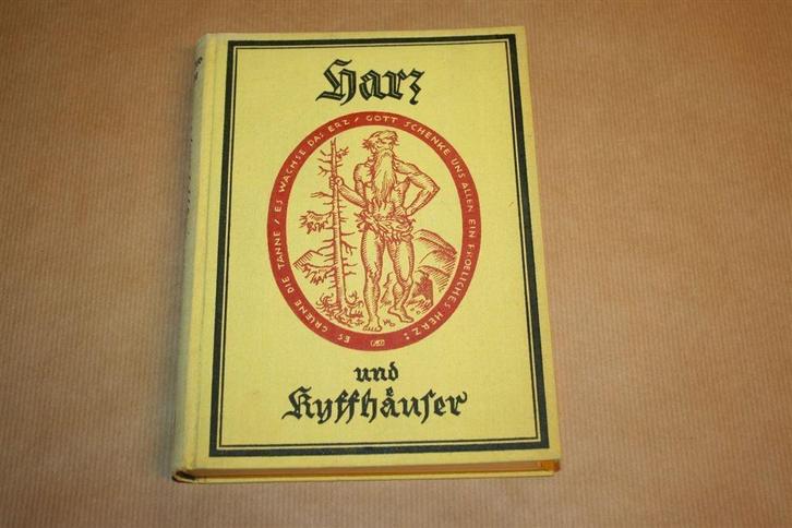 Prachtig antiek boek over de Harz - 1926 !!, Boeken, Geschiedenis | Wereld, Gelezen, Europa, Ophalen of Verzenden