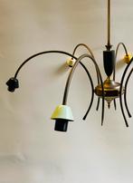 Sputnik Spider chandelier hanglamp , jaren 50, Huis en Inrichting, Lampen | Hanglampen, Gebruikt, Onbekend, Ophalen of Verzenden
