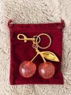 Cherry bag Charm sleutelhanger (shine goud roze), Ophalen of Verzenden, Nieuw