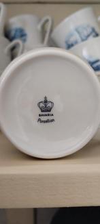 Ontbijtservies Bavaria Porzellan met leuke oude taferelen, Ophalen of Verzenden, Zo goed als nieuw, Kop en/of schotel