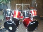 drumstel 8 delig dubbele bass compleet, Muziek en Instrumenten, Drumstellen en Slagwerk, Ophalen, Zo goed als nieuw, Overige merken