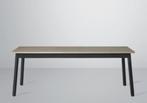 MUUTO Adaptable tafel table eettafel zwart + eiken, Huis en Inrichting, Ophalen, Gebruikt, Muuto modern scandinavisch, 200 cm of meer