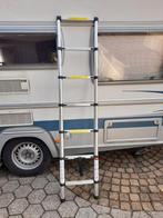 Telescoop ladder 2meter hoogte, Doe-het-zelf en Verbouw, Ladders en Trappen, Ophalen, Gebruikt, Opvouwbaar of Inschuifbaar, Minder dan 2 meter