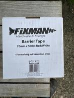 Fixman afzetlint 6 rollen van 500 meter, Doe-het-zelf en Verbouw, Ophalen of Verzenden, Nieuw