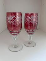 Likeurglazen boheems kristal, Ophalen of Verzenden