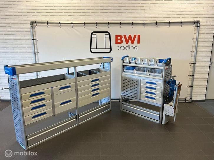 Sortimo set bedrijfswageninrichting L+R complete inrichting, Auto diversen, Overige Auto diversen, Ophalen of Verzenden