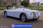 Jaguar XK150 Cabriolet | Route 66 Auctions, Lederen bekleding, Overige carrosserieën, Blauw, Leder