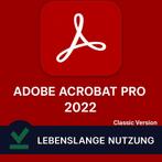 Adobe Acrobat Pro 2022 ,1 apparaat ,Windows ,Geen abonnement, Verzenden, Nieuw, Windows