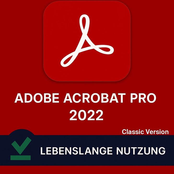 Adobe Acrobat Pro 2022 ,1 apparaat ,Windows ,Geen abonnement, Computers en Software, Office-software, Nieuw, Windows, Verzenden
