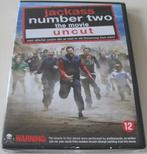 Dvd *** JACKASS *** Number Two: The Movie Uncut *NIEUW*, Vanaf 12 jaar, Ophalen of Verzenden, Nieuw in verpakking, Overige genres