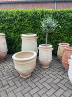 Terracotta bloempotten, Ophalen, 40 cm of meer, Rond, Nieuw