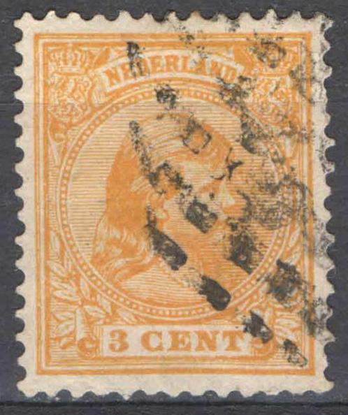 Nederland NVPH nr 34 gestempeld Koningin Wilhelmina 1892, Postzegels en Munten, Postzegels | Nederland, Gestempeld, T/m 1940, Verzenden