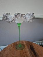 Elegante glazen schaal op voet, Ophalen, Overige kleuren, Minder dan 50 cm, Glas