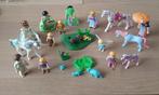 Hele grote set feeën en eenhoorns prinsessen playmobil, Ophalen of Verzenden, Gebruikt