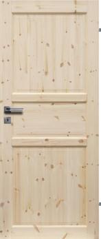 Nieuwe grenen deur / deuren/  paneeldeur / paneeldeuren., Nieuw, Glas, Ophalen, 200 tot 215 cm