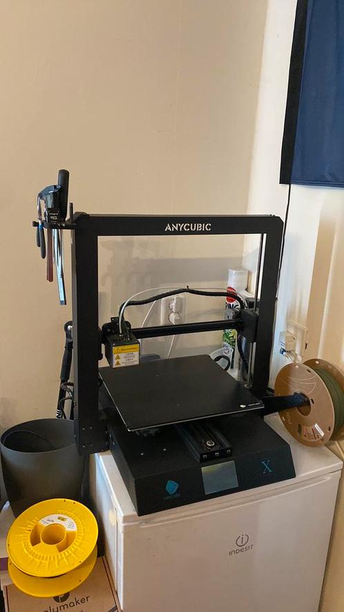 Anycubic Mega X 3D printer + veel filament, Computers en Software, 3D Printers, Zo goed als nieuw, Ophalen of Verzenden