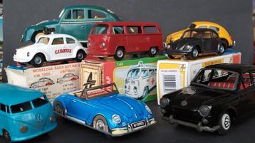 Volkswagen VW Bus Kever vintage Blik Bandai CkO Bandai Pol beschikbaar voor biedingen