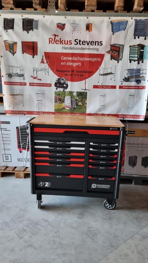 stahlgruppe gereedschapwagen, Doe-het-zelf en Verbouw, Gereedschapskisten, Nieuw, Ophalen of Verzenden