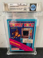 Donkey Kong Intellivision 1e verschijning Mario WATA 8,5 ‘82, Ophalen of Verzenden
