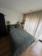 IKEA Brimnes bed met opberger en bedeinde, Huis en Inrichting, Slaapkamer | Bedden, Ophalen, Gebruikt, Zwart, Tweepersoons