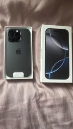 Iphone 16 pro  black Titanium, Telecommunicatie, Mobiele telefoons | Apple iPhone, Ophalen of Verzenden, Nieuw, Zwart, 128 GB
