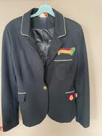 Oeteldonks zwart dames jasje maat M., Maat 38/40 (M), Carnaval, Ophalen of Verzenden, Zo goed als nieuw