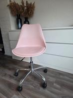 Roze bureaustoel, Ophalen, Zo goed als nieuw, Roze