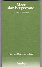 Boerwinkel, F. – Meer dan het gewone (Jezus en de Bergrede), Boeken, Ophalen of Verzenden, Zo goed als nieuw, Boerwinkel, F., Christendom | Protestants