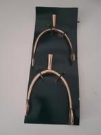 Nieuw in verpakking. AINSLEY goudkleurige sporen., Dieren en Toebehoren, Ophalen of Verzenden