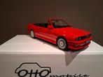BMW E30 M3 Cabriolet Misano Rot 1988 OT077, Hobby en Vrije tijd, Modelauto's | 1:18, Ophalen of Verzenden, Nieuw, Auto, OttOMobile