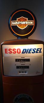 Gilbarco Esso harley-davidson benzinepomp 1960, Verzamelen, Automaten | Overige, Zo goed als nieuw, Ophalen