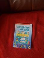 Te koop boekje schilderen op zijde. Met patronen blad., Boeken, Ophalen of Verzenden, Zo goed als nieuw, Tekenen en Schilderen