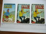 sticker Kuifje Herge strip jaren 70 retro Salik Kangourak 3x, Verzamelen, Overige typen, Zo goed als nieuw, Verzenden