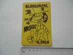 sticker oud Guust Flater strip Vlijmen Carnaval Blaaskapel, Verzenden, Zo goed als nieuw, Bedrijf of Vereniging