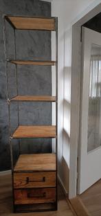 kast met 2 laden, Ophalen, 50 tot 100 cm, Zo goed als nieuw, Industrieel