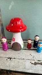 Pegdoll houten poppetjes 3, Ophalen of Verzenden, Nieuw