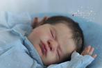 Reborn baby boy Max, Verzamelen, Ophalen of Verzenden, Nieuw, Babypop, Levensecht of Reborn