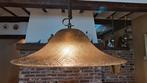 Vintage Peill & Putzler glazen hanglamp glass pendant, Ophalen, Zo goed als nieuw, Glas, Minder dan 50 cm