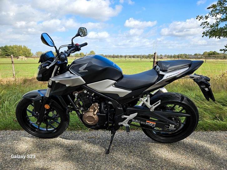 HONDA CB500F ABS 2019 35KW LED 48PK A2 ZWART CB 500 F LCD, Motoren, Motoren | Honda, Bedrijf, Naked bike, 12 t/m 35 kW, 2 cilinders