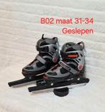 Nijdam verstelbare schaatsen maat 31-34 Geslepen, Sport en Fitness, Schaatsen, Combinoren, Ophalen of Verzenden, Zo goed als nieuw