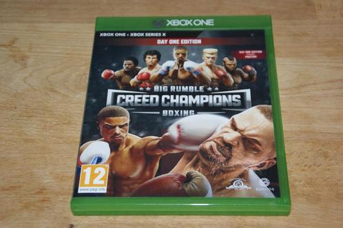 Big Rumble Boxing Creed Champions (xbox one), Spelcomputers en Games, Games | Xbox One, Gebruikt, Vechten, Ophalen of Verzenden