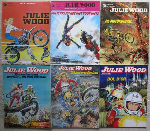 Julie Wood 1 + 4 t/m 8 (SC), Boeken, Stripboeken, Nieuw, Meerdere stripboeken, Ophalen of Verzenden