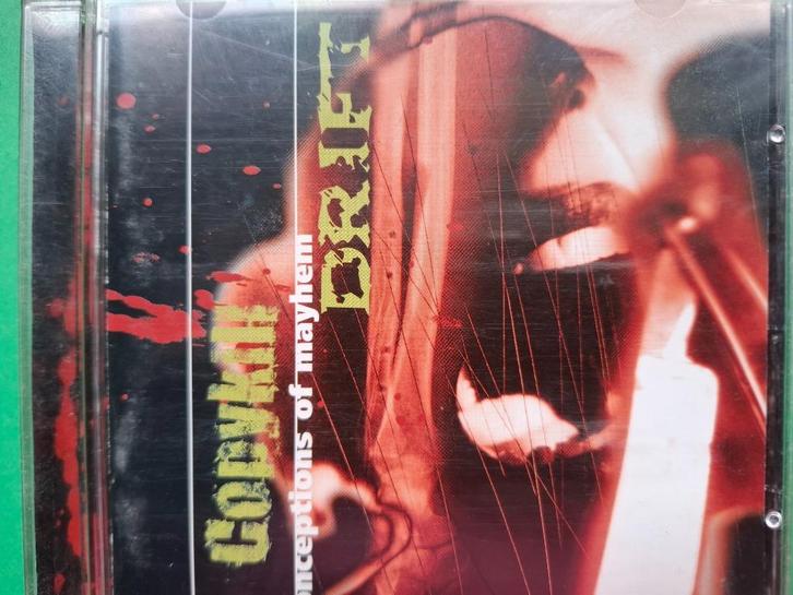 DRIFT - COPYKILL - CONCEPTIONS OF MAYHEM, Cd's en Dvd's, Cd's | Hardrock en Metal, Zo goed als nieuw, Ophalen of Verzenden