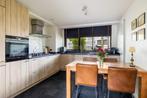 LUXE MASSIEF HOUTEN KEUKEN + APPARATUUR, Huis en Inrichting, Keuken | Complete keukens, Ophalen, Bruin, Hoekkeuken, Graniet of Steen