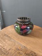 Ivora Gouda Plateel Rozensteker art deco periode, Antiek en Kunst, Ophalen of Verzenden