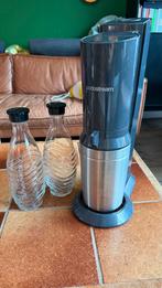 SodaStream apparaat + 2 flessen (615ml), Ophalen of Verzenden, Gebruikt