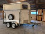 Degelijke 2-Paards Trailer Böckmann met Zadelkamer –, Dieren en Toebehoren, Ophalen of Verzenden, Gebruikt, Polyester, 2-paards trailer